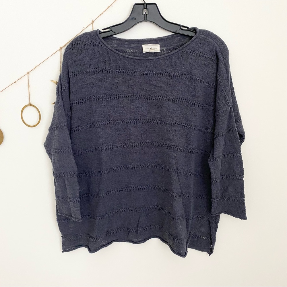 🌜Lou & Grey Stitch Sweater in Coastal Grey